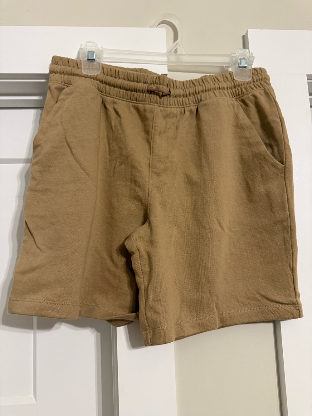 wonder nation Brown Elastic-Waist Cozy Shorts
